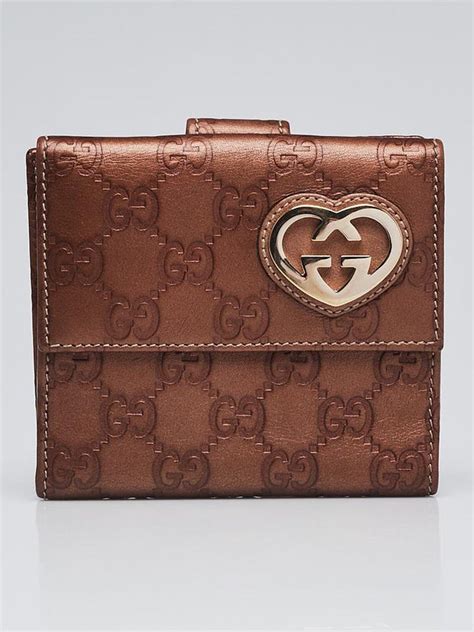 women's gucci french wallet|gucci guccissima wallet.